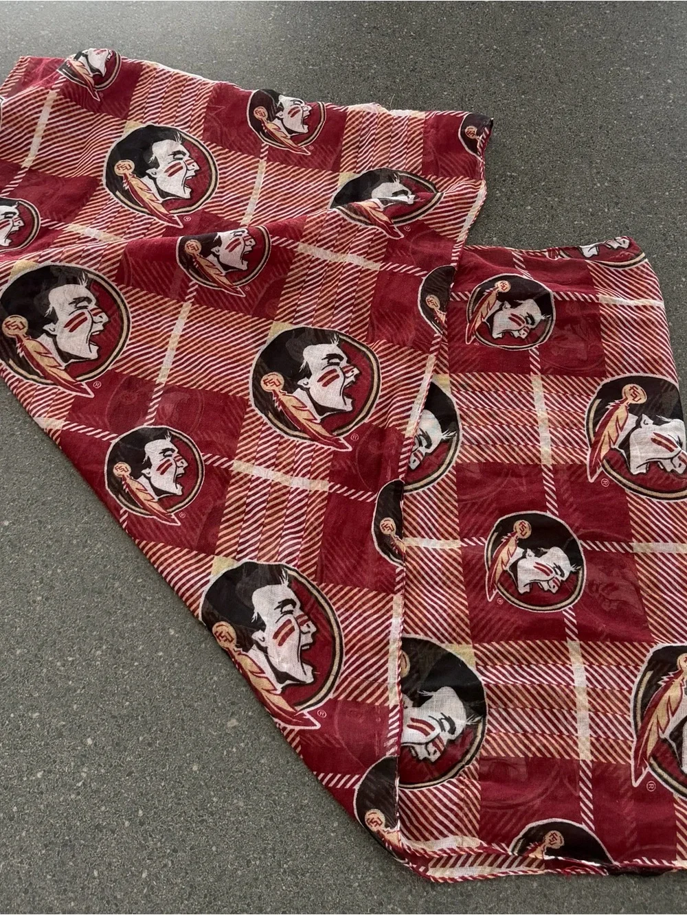 FSU Seminoles Plaid Infinity Scarf – Officially Licensed Forever Collectibles